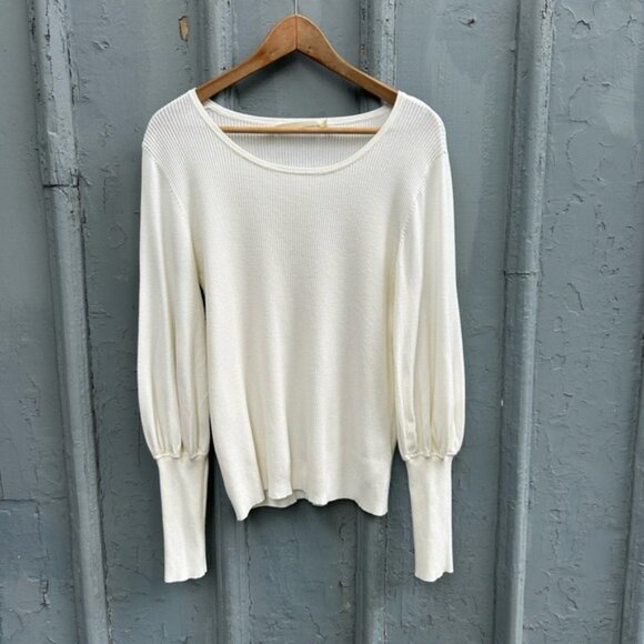 Inwear ribbed cream puff long sleeve, size XL - Picture 4 of 10